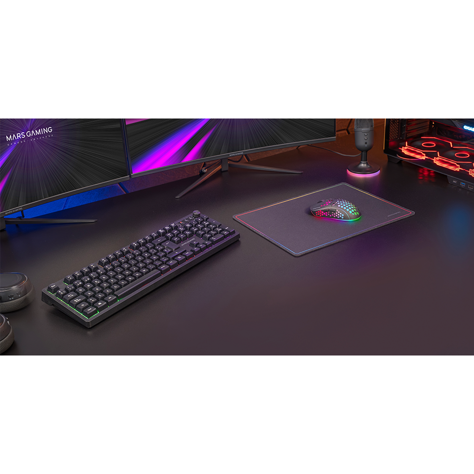 Combo Inalámbrico Gaming 3en1 MCPWX | Mars Gaming