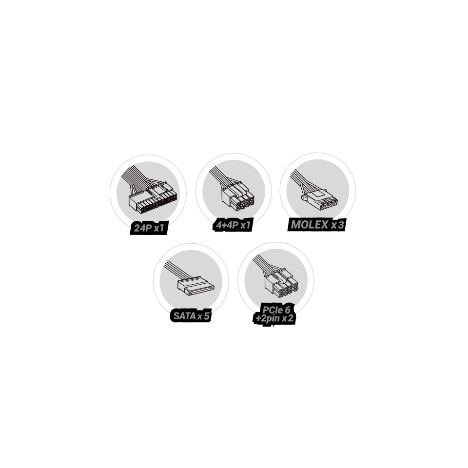 Fuente de Alimentación Modular MPB650SIM | Mars Gaming