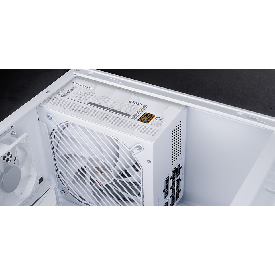 Fuente de Alimentación Modular MPB650SIM | Mars Gaming