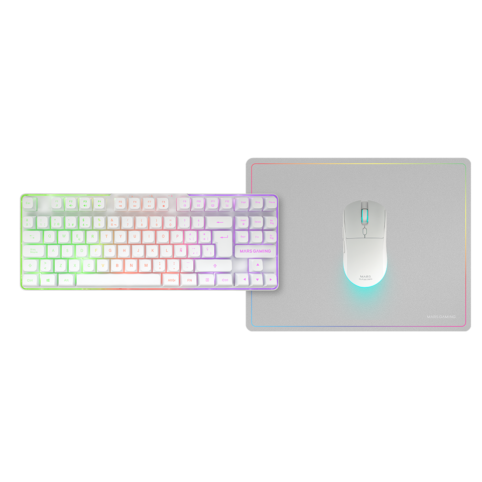 Wireless Combo Gaming 3EN1 MCPWTKL | Mars Gaming