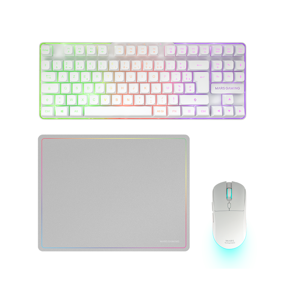 Wireless Combo Gaming 3EN1 MCPWTKL | Mars Gaming