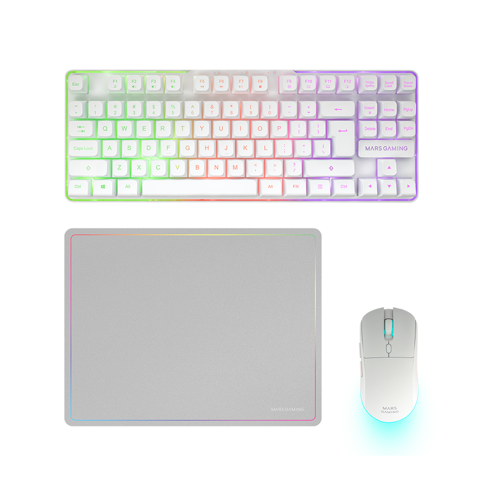 Wireless Combo Gaming 3EN1 MCPWTKL | Mars Gaming