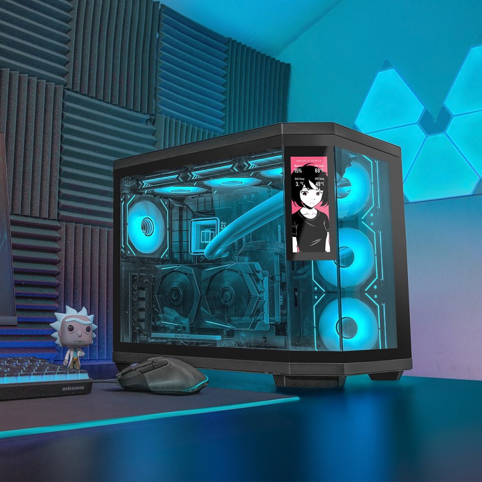 Caja Gaming MC-3TCORELCD | Mars Gaming