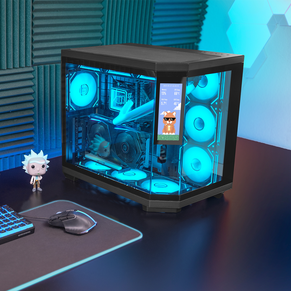 Caja Gaming MC-3TCORELCD | Mars Gaming