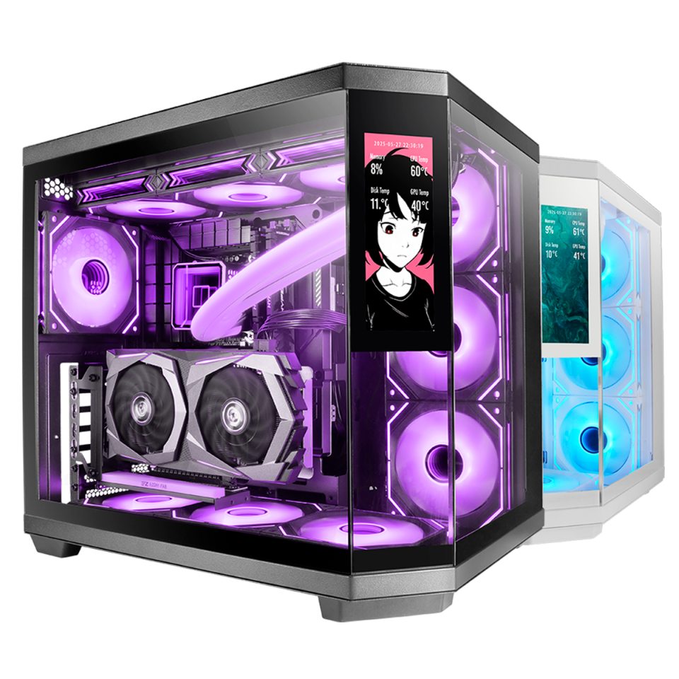 Caja Gaming MC-3TCORELCD | Mars Gaming